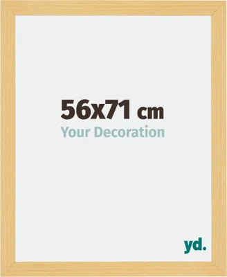 Produktbild von Bilderrahmen, 56x71 cm, Buche Nachbildung, MDF, Mura