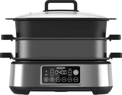 Image de Mijoteuse Multifonction SENCOR SPR 6300BK, 6 L, 5 Programmes, 40-200 °C, Noir