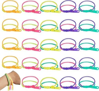 Image de Bracelets anti-stress pour enfants, lot de 25 pour une fête