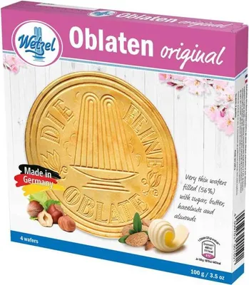Produktbild von Wetzel Oblaten Original 4er