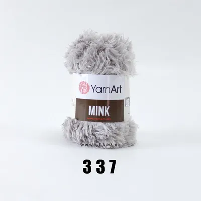Produktbild von YarnArt Mink, Effektgarn, Flauschgarn, leami, leamigurumi 337 beige