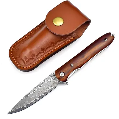 Produktbild von Harlem Damast Outdoor Klappmesser - Eleganz und Funktionalität vereint KP31679