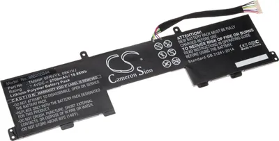 Produktbild von vhbw Akku Ersatz für Dell 0FRVYX, 08K1VJ, 0R89JJ, 0J84W0, FRVYX, 8K1VJ, R89JJ, J84W0, TM9HP für Notebook (2700 mAh, 7,4 V, Li-Polymer)