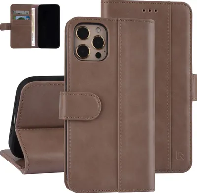 Zdjęcie produktu dla Etui UNIQ Accessory iPhone 12 - 12 Pro Pink Book - skóra PU