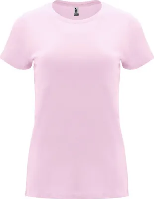 Produktbild von Roly - "Capri" T-Shirt für Damen kurzärmlig PF4297 (S) (Hellrosa)