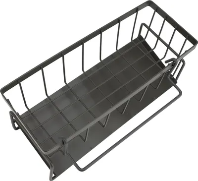 Obrázok produktu pre Multifunkčný dávkovač mydla na kuchynský drez Multifunkčný kuchynský organizátor z uhlíkovej ocele
