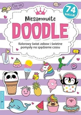 Productafbeelding van Kolorowanka Niesamowite Doodle z naklejkami