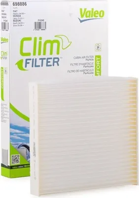 Produktbild von VALEO 698886 Innenraumfilter Pollenfilter für SUZUKI SWIFT III (MZ, EZ)