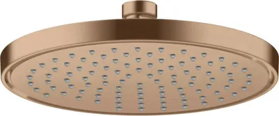 Produktbild von Kopfbrause AXOR 220, 1 jet, EcoSmart brushed red gold brushed red gold