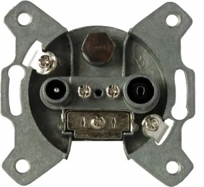 Produktbild von KREI Durchgangsdose SAT DD 2 / Class A 2-Loch 14dB 10170
