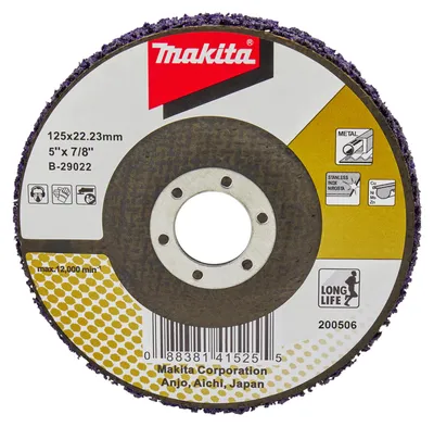 Produktbild von Makita Reinigungsscheibe LL 125mm