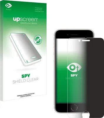 Produktbild von Für Apple iPhone SE 3 2022 Sichtschutzfolie Schutzfolie upscreen Anti-Spy Privacy Sichtschutz Blickschutz Display Schutz Folie Blaulichtfilter