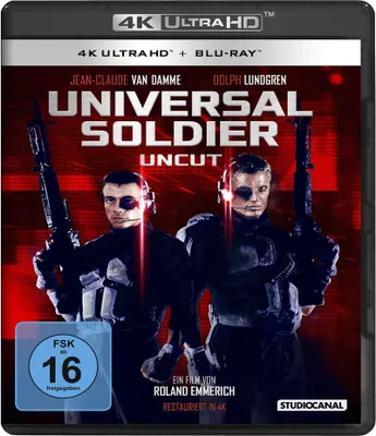 Obrázok produktu pre PLAION 1078095, Film, Blu-ray, Nemčina, Angličtina, Francúzština, 103 min, UNIVERSAL SOLDIER, Dobrodružstvo