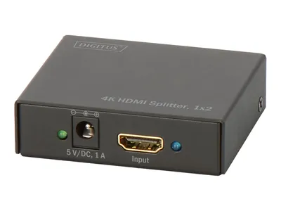 Produktbild von DIGITUS 4K HDMI Splitter 2-fach schwarz