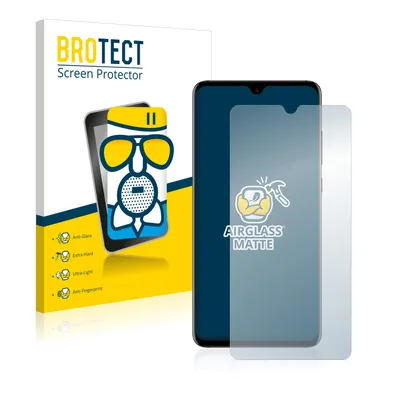 Produktbild von BROTECT Entspiegelungs Schutzglas für Huawei Mate 20 Schutzfolie Panzer Folie Glas Display Schutz matt