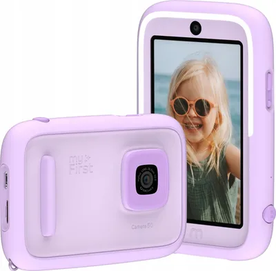 Zdjęcie produktu dla myFirst Camera 50, Aparat cyfrowy dla dzieci, 150 g, Fioletowy