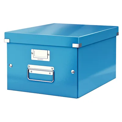 Produktbild von Leitz Click&Store, 900 g, 281 x 369 x 200 mm, 265 x 335 x 188 mm, A4, Blau