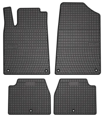 Image de Tapis de sol en caoutchouc pour Peugeot 607 1999-2010 (berline) – 4 pièces, noirs, sur mesure