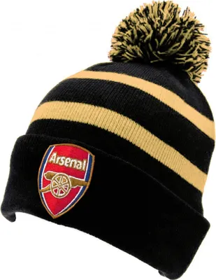 Image de Arsenal FC - Bonnet de ski "Breakaway" TA13058 (Taille unique) (Noir/Jaune/Rouge)