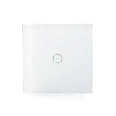 Obrázek produktu pro NEDIS Wandschalter WLAN Single Wandh. 86x86mm Andr/iOS Glas ws WIFIWS10WT