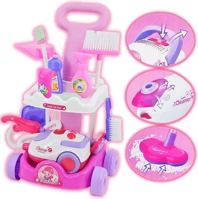 Produktbild von Reinigungskarren - Reinigungswagen - Reinigungssatz - Pudelkarren - Pudelwagen - Kinderreinigung