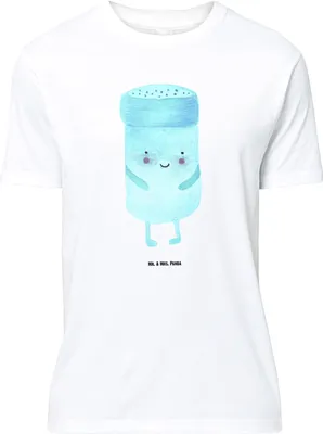 Produktbild von Mr. & Mrs. Panda Größe L T-Shirt Beste Freunde Salz - Weiß - Geschenk, mit Spruch, Tshirt, Lustige Sprüche, Shirt, Fehlende Keywords