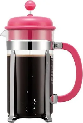 Immagine prodotto di Caffettiera caffettiera french press, 8 tazze, 1,0 l, rosa Bodum 1918-539BTR