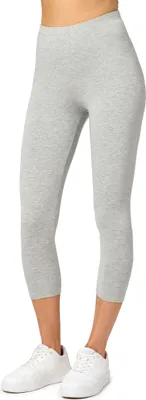 Produktbild von Merry Style Damen Leggings 3/4 aus Viskose MS10-144 (Melange, M)