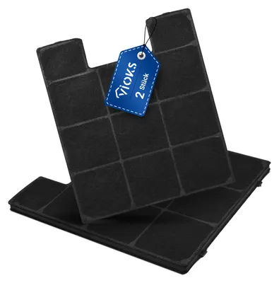 Produktbild von Aktivkohlefilter 2x passend wie Amica KF17141 Kohlefilter für Dunstabzugshaube