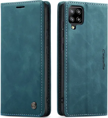 Obrázek produktu pro Samsung Galaxy A42 5G Pouzdro, RetroPolyuretanKožené Pouzdro s Funkcí Stojánku pro Samsung Galaxy A42 5G modré