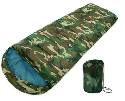 Image de Verk 14378 Mummy Camo sac de couchage 210 x 75 cm camouflage