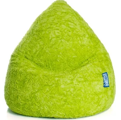 Produktbild von Sitting Point Bean Bag Fluffy XL 70 x 110 cm,  Gruen 70x10cm