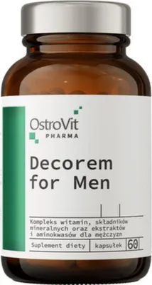 Zdjęcie produktu dla Ostrovit pharma Decorem For Men (60 kapsułek) 5903246225099