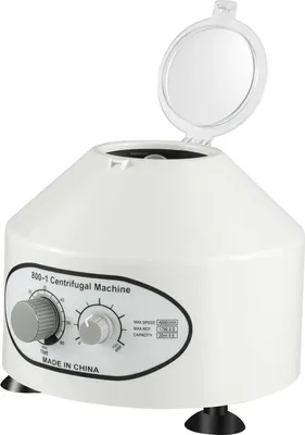 Produktbild von Elektrische Laborzentrifuge - Tischzentrifuge - 220 V - 0–4000 U/min - 6×20 ml - Timer 0–60 Min - 25 W - EU-Stecker - Weiß