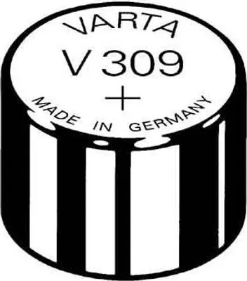 Produktbild von Varta V309, Einwegbatterie, Siler-Oxid (S), 1,55 V, 1 Stück(e), 70 mAh, Silber