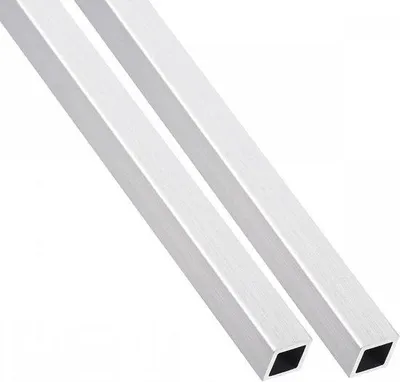 Obrázek produktu pro Čtvercové hliníkové trubky 8 x 8 mm, délka 300 mm, pro domácnost a stroje