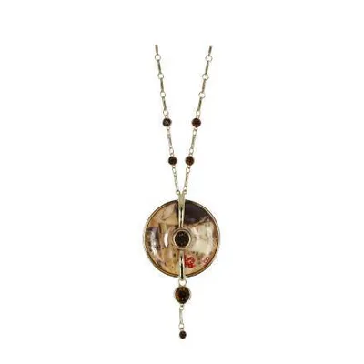Immagine prodotto di Goebel Halskette Gustav Klimt - Der Kuss, Kette, Artis Orbis, Porzellan, Bunt, 4.5 cm, 67045411