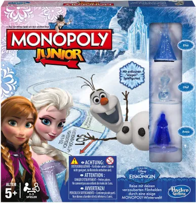 Produktbild von Hasbro Gaming Monopoly Junior - Die Eiskönigin