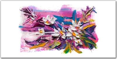 Produktbild von Coloray Küchenrückwand 100x50 Spritzschutz aus Glas - Blumen