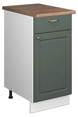 Immagine prodotto di Mobile base per lavello/piano cottura Vicco Fame-Line Verde-oro rustico 40 cm , PL Rovere, Model 60910