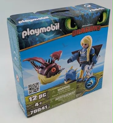 Produktbild von PLAYMOBIL Astrid mit Fluganzug und Hobgobbler, 70041