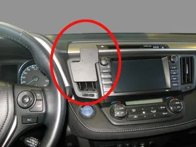 Zdjęcie produktu dla Brodit 855444, Telefon komórkowy/Smartfon, Uchwyt pasywny, Samochód, Czarny