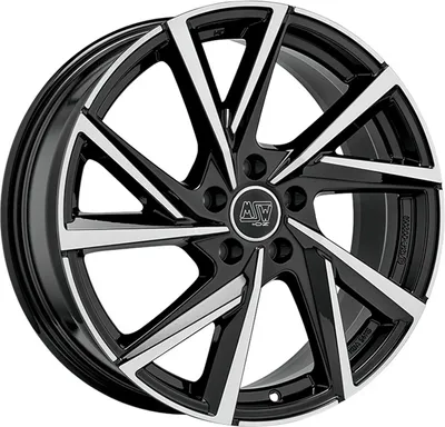 Produktbild von Alufelge Msw Msw 80-5 7X17 5X112 Et 46 Gloss Black Full Polished