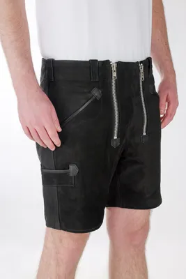 Produktbild von Short Zimmermann Nubuk Leder – Schwarz / 30