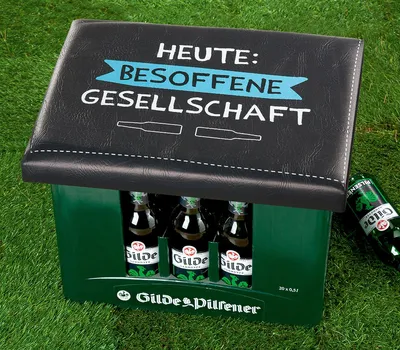 Produktbild von Gilde Sitzkissen Heute Besoffene Gesellschaft