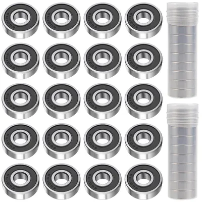 Kugellager 6001-2RS 12x28x8 mm, 20 Stück, doppelt abgedichtet