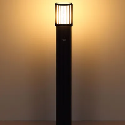 Produktbild von Außenstehlampe MERVIN, Anthrazit, Bewegungsmelder, H 65 cm