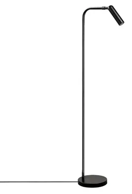 Image de Lampadaire Lampe sur pied en métal noir 22 x 22 x 120 cm IP20