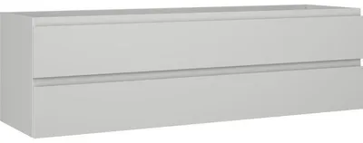 Obrázek produktu pro Mexen Orio koupelnová skříňka pod umyvadlo 160 cm, 2 zásuvky, šedá matná - 91A10-16047-2-BFF62