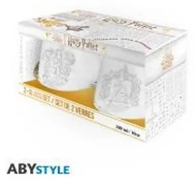 Produktbild von HARRY POTTER 2 Glas-Set Gryffindor & Slytherin